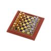 1/12 Scale Metal Chess Game for Miniature Collections and Displays for Home Or Office Display view 1