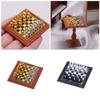1/12 Scale Metal Chess Game for Miniature Collections and Displays for Home Or Office Display view 2
