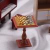1/12 Scale Metal Chess Game for Miniature Collections and Displays for Home Or Office Display view 4