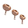 3Pieces Miniature Frying Pans Set for 1/12 Scale Dollhouses Kitchen Scene Display Decoration Creative Dollhouses Accesso view 1