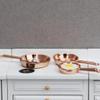3Pieces Miniature Frying Pans Set for 1/12 Scale Dollhouses Kitchen Scene Display Decoration Creative Dollhouses Accesso view 2