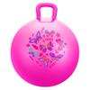 PlayZap Hopper Ball for Kids 6-12,20 Inch Pink Bouncy Ball with Handle, Inflatable Hippity Hop Bounce Hopping Toys Indoor Outdoor for Boys Girls Gifts, Butterfly view 1