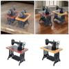 1/24 Scale Sewing Machine Model Figurine for Dollhouses Enthusiasts and Display Landscape Accessory Model Furniture view 2