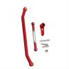 RC Upgrade Parts for MN128 1/12 Aluminum Alloy Stronger Steering Link Rod Kit Upgrade RC Car Part Red Remote Control Car Replacement Parts view 4