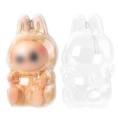 1Pcs Water-Splash Resistant and Dustproof Display Protective Case for 15cm Dolls, Clear Protective Case Compatible for 15cm Sitting Doll Premium Display Case (1Pcs, Doll not Included)