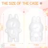 1Pcs Water-Splash Resistant and Dustproof Display Protective Case for 15cm Dolls, Clear Protective Case Compatible for 15cm Sitting Doll Premium Display Case (1Pcs, Doll not Included) view 4
