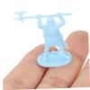 200pcs Miniature Medieval Soldier Figurines Tiny Models for Micro Landscaping and Decoration Detailed Plastic Army for Boys and Collectors view 3