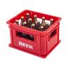 1/12 Scale Dollhouses Miniature Beer Bottle with Crate Life Like Beer Box Model Project Accessory for Model Collectors view 1