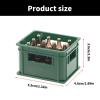 1/12 Scale Dollhouses Miniature Beer Bottle with Crate Life Like Beer Box Model Project Accessory for Model Collectors view 3