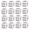SOPOTUTU 16Pcs Poker Dice Acrylic Party Game Props for Board Games and and Lightweight Gaming Accessories view 1