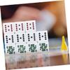 SOPOTUTU 16Pcs Poker Dice Acrylic Party Game Props for Board Games and and Lightweight Gaming Accessories view 4