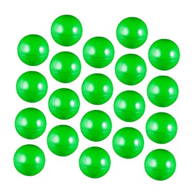 LOLIPPYY 20Pcs Colorful Plastic Bingo Balls Hollow Design for Party Games Vending Machines and Classroom Activities Vibrant Raffle Balls for Fun Events