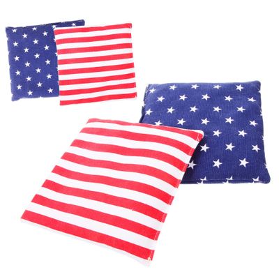 GALPADA 4pcs Bean Bag Toss Game for Canvas Bean Bags for Outdoor Fun for Boys and Enhances Coordination and Focus for Backyard and Party Activities