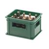 1/12 Scale Dollhouses Miniature Beer Bottle with Crate Life Like Beer Box Model Project Accessory for Model Collectors view 1