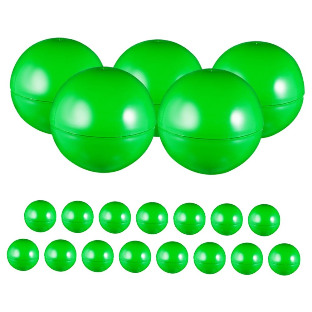 CTIRCHIU 20Pcs Openable Plastic Vending Machine Balls Colorful Capsules for Party Games DIY Prize Displays Classroom Rewards and Interactive Fun