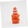 BESPORTBLE 6pcs Traffic Sign and Roadblock for Construction for Indoor Parking Scenes Imaginative Play and Educational Fun view 3