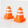 BESPORTBLE 6pcs Traffic Sign and Roadblock for Construction for Indoor Parking Scenes Imaginative Play and Educational Fun view 4