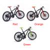 Kakalote Mini Finger Bikes, 1:10 Scale Alloy Mountain Bicycle Model Desktop Decoration Crafts for Cycling Lovers Birthday Party Gifts(Red) view 4