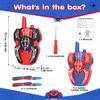 Humzo Spider Hero Walkie Talkies for Kids 2 Pack Indoor & Outdoor Toys for Boys Ages 3-8, Birthday Gift for Children, Fun Two-Way Radios for Playtime & Adventures view 3