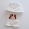15-17cm Doll Clothes Set with Accessories Stylish Hat & Overall view 1