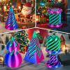 3Dgenius 6 Pack Spiral Cone Fidget Toys 3D Printed Spiral Fidget Toys Impossible Cone 3D Printed Fidgets Impossible Pyramid Passthrough 3D Printed Toys for Adults & Kids for Anxiety Relaxing, Pack1 view 4