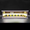 1/43 Diorama Car Garage Model,for 1/43 Scale die-cast Model car Display Box,City Car Parking Lot Scene Display Model,with LED Light and Acrylic Cover (MJ-10) view 2