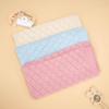 Grewear Baby Knit Blanket, 100% Cotton Diamond Patterns, Soft, Cozy, Lightweight Swaddle for Newborn & Infant Swaddling Beige Neutral, Perfect Baby Shower Ideas Lilac 28x36 view 4