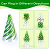 3Dgenius 6 Pack Spiral Cone Fidget Toys 3D Printed Spiral Fidget Toys Impossible Cone 3D Printed Fidgets Impossible Pyramid Passthrough 3D Printed Toys for Adults & Kids for Anxiety Relaxing, Pack2 view 3