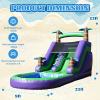 21ft(L) Commercial Water Slide for Kids Adults (Big Splash Water Pool)(950W Blower),Heavy Duty PVC Backyard Water Park for Outdoor Summer Fun,Great for Party,Backyard Adventures-21x9x12Ft view 2