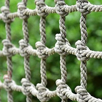 Climbing Net for Kids & Adults - 10x10ft Outdoor Safety Net for Tree House, Playground Accessories, Obstacle Course Training, Durable Climbing Cargo Net