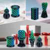 3Dgenius 6 Pack Spiral Cone Fidget Toys 3D Printed Spiral Fidget Toys Impossible Cone 3D Printed Fidgets Impossible Pyramid Passthrough 3D Printed Toys for Adults & Kids for Anxiety Relaxing, Pack4 view 4