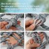 300cm x 300cm Climbing Cargo Net - Durable Polyamide Rope Ladder for Outdoor Obstacle Course Training, Ideal for Kids & Adults Backyard Playground Fun, Military Style Climbing Webbing view 2