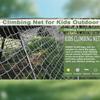 300cm x 300cm Climbing Cargo Net - Durable Polyamide Rope Ladder for Outdoor Obstacle Course Training, Ideal for Kids & Adults Backyard Playground Fun, Military Style Climbing Webbing view 4
