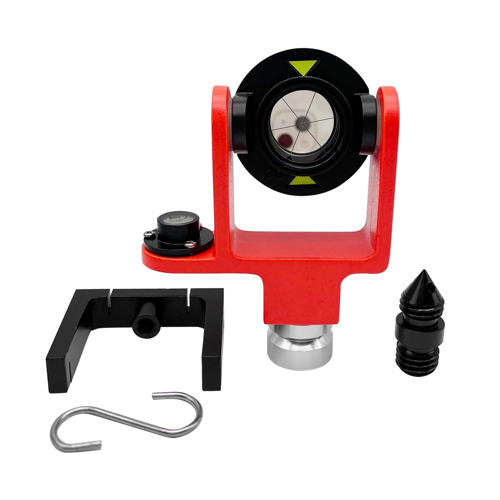 Surveying Mini Prism Reflector System 0/-30 mm Offset