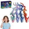 4 Pack 24" Large 3D Printed Dragons - Articulated Dragon Fidget Toys for Stress Relief, Family Fun & Party Favor, Collectible Desk Decor, Unique Birthday for Kids, Teens & Collectors view 1