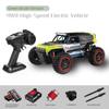 Goekhyrani RC Crawlers, S912 1/16 Scale 2.4G 4WD Brushed Full-Proportional High-Speed RC Drift Car, Gift for Him (Two Batteries/Green) view 2