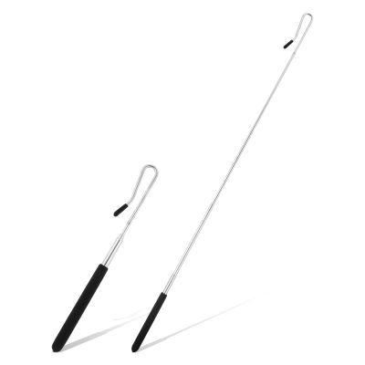 2 Pack 8-21 Inch Puppet Handles Arm Control Rod Extendable Hand Puppet Stick Adjustable Metal Puppets Rod Accessory Tools for Small and Large Puppets