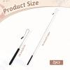 2 Pack 8-21 Inch Puppet Handles Arm Control Rod Extendable Hand Puppet Stick Adjustable Metal Puppets Rod Accessory Tools for Small and Large Puppets view 3