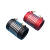 Aluminum Water Cooling Jacket for 4082 4092 Brushless Motors 48mm OD 70mm Height Motor Cooler Sleeve for RC Boats with 3mm Inlet(Black) view 4