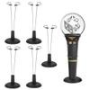 5 Pack Kpop Lightstick Stand, Holder for Official Lightsticks, Complicable with Stray Kids/Enhypen/Ateez/Twice Lightsticks, Display Stand Compatible with Kpop(Black) view 1