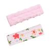 2-Pack Car Seat Strap Covers, Infant Seatbelt Covers, Velvety Soft Double-Sided Use Car Seat Shoulder Strap Pads for Infant Toddler, Colorful Flower view 1