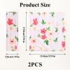 2-Pack Car Seat Strap Covers, Infant Seatbelt Covers, Velvety Soft Double-Sided Use Car Seat Shoulder Strap Pads for Infant Toddler, Colorful Flower view 2