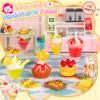 Alritz Making Miniature Food Toys Set, Mini Desserts Drinks Maker Craft Kit, DIY Simulated Strawberry Cake Pretend Play Food Set for Kids Teens Adults Ages 8 9 10+, Birthday Party Gift view 2
