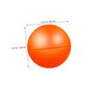Ciieeo 20pcs Pingpong Balls Empty Spheres for Parties Carnival Game Props Plastic Raffle Drawing Balls Large view 2
