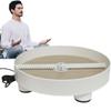 XURUIUS Automatic Meditation Sand Tray,Electric Garden Self Rotating Sandscrape Tray,Relaxation,for Home Decor (White) view 1