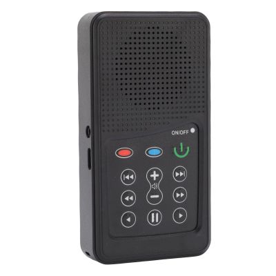 Bewinner Solar Powered Scripture Reader 8G Capacity, Portable Electronic Sound, Scripture Player for Home Outdoor (German, World English, English Winfred Henson)