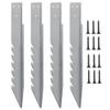 4-Pack Ground Anchors Metal Garden Stakes Heavy Duty Galvanized Steel Earth Anchors For Swing Set Outdoor Playground Equipment view 1