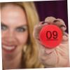 TOBBOMEY 10Pcs Lottery Balls Reusable for Party Games Raffles and Bingo Easy to Identify from view 4