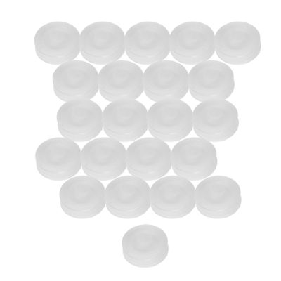 OSOLADY 50PCS Plastic Pulley Wheel Set for RC Model Airplane and Robot DIY Projects Universal Replaceable Lifter Pulleys for Belt Drive White