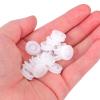 OSOLADY 50PCS Plastic Pulley Wheel Set for RC Model Airplane and Robot DIY Projects Universal Replaceable Lifter Pulleys for Belt Drive White view 4